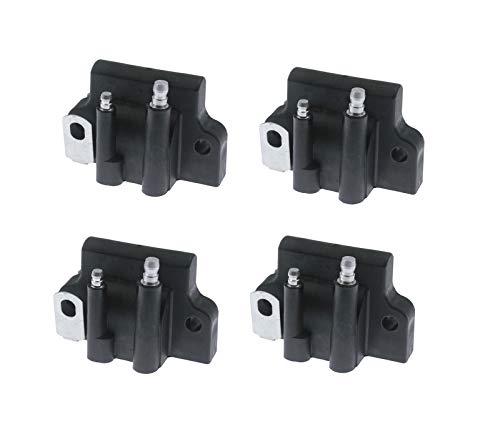 Ignition Coil for Johnson Outboard Motor Evinrude 19852005 4HP to 300HP 60hp 70 hp 90 hp 100hp 115hp 125hp 140hp 200 hp 225hp Replaces 185179 1832508 582508 72010 4 Packs