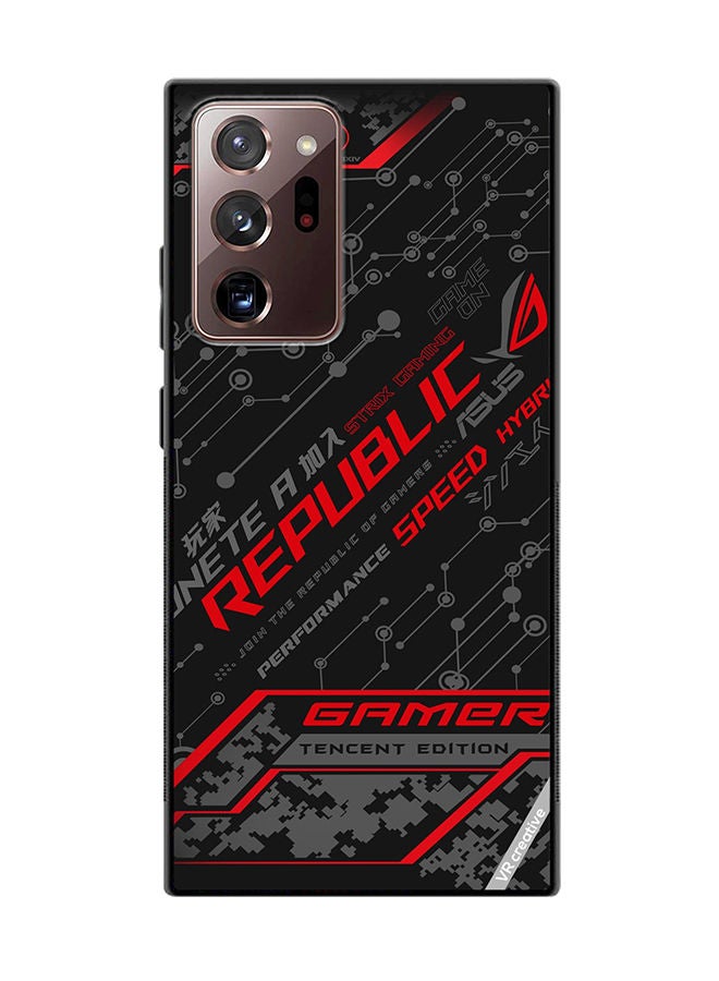 VR CREATIVE Protective Case Cover For Samsung Galaxy Note20 Ultra 5G Gamer Tencent Edition Design Multicolour - Image 1