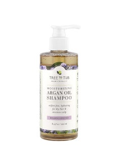 Tree to Tub Tree To Tub, Moisturizing Argan Oil Shampoo, Relaxing Lavender, 8.5 fl oz (250 ml)  - Image 1