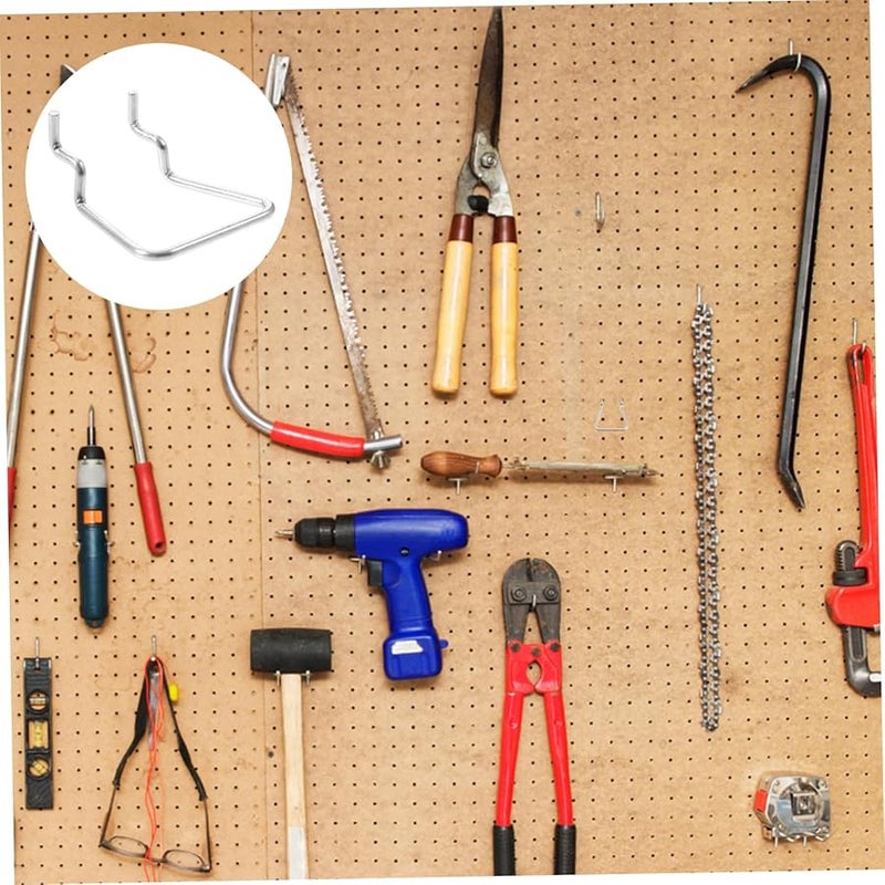 PartyKindom خطافات لوح معدني ثقيل 5 قطع لتنظيم غرفة الحرف اليدوية، حامل أكواب التخزين - Image 4