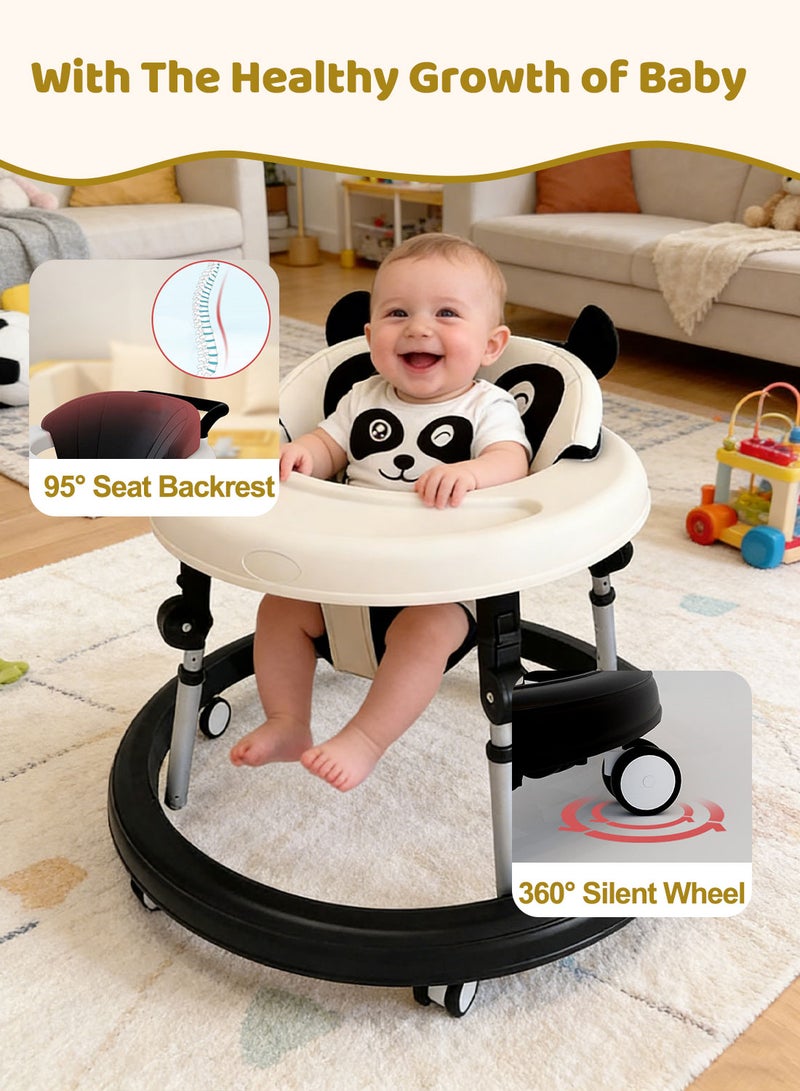 Kidle Baby Walker Multifunctional Anti Rollover O Leg Can Sit Folding - Image 4