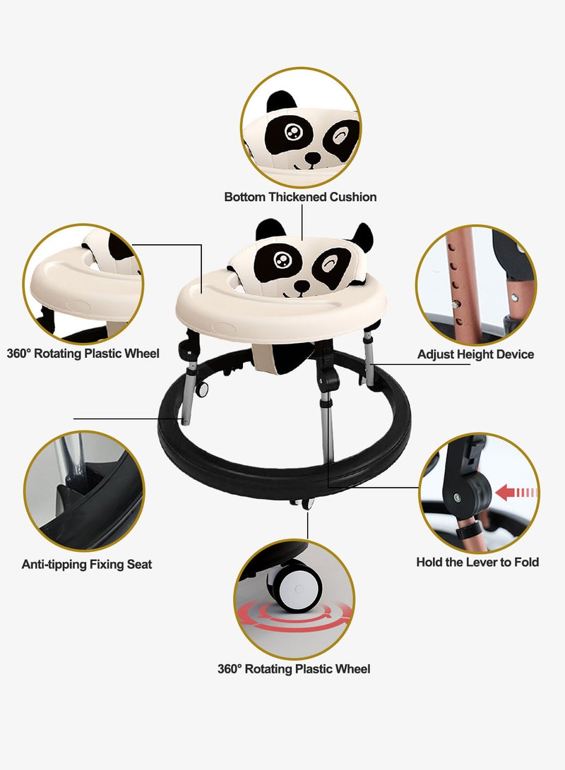 Kidle Baby Walker Multifunctional Anti Rollover O Leg Can Sit Folding - Image 2