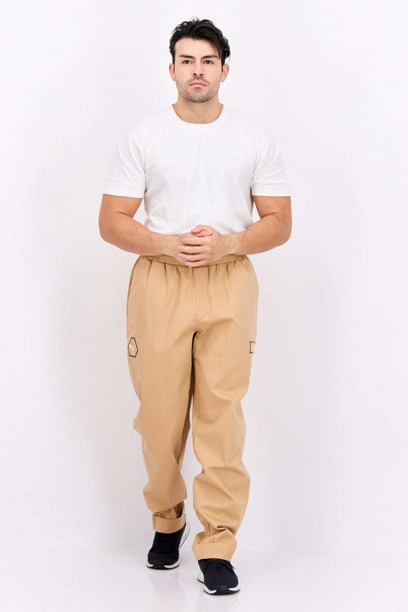 Puma x Porsche Design Men Sportswear Fit Training Sweatpants, Tan - Image 3