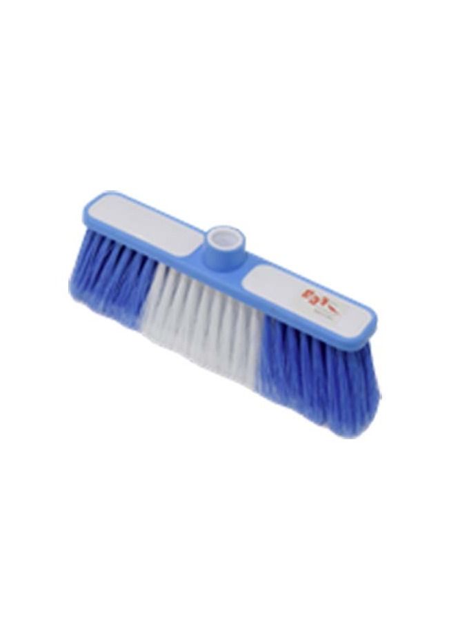 AKC Soft Broom with Metallic Handle with Screw Thread Essential for Home or Office - Perfect for a Wide Range of Cleaning Tasks  - Image 1