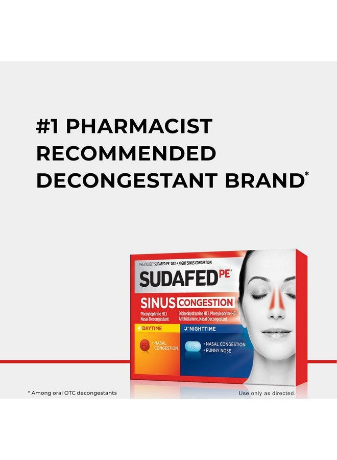Sudafed Pe Day And Night Sinus Pressure & Congestion Tablets 20 Count - Image 2