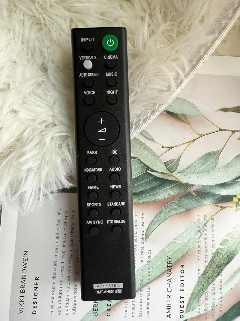 LOMCA Replacement Remote Control RMT-AH501U for Sony HTX8500 HT-X8500 Soundbar - Image 2