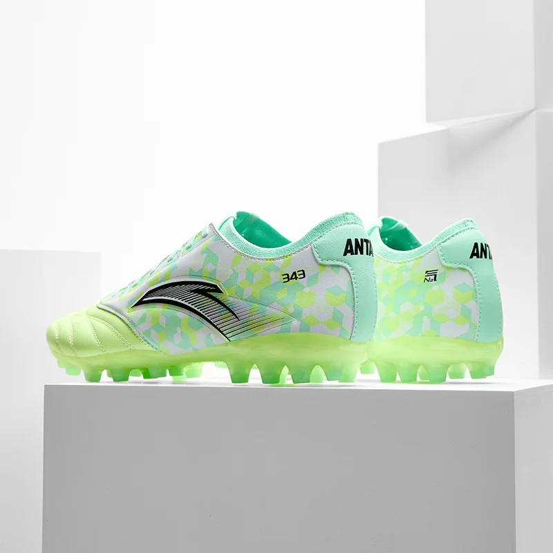 ANTA ANTA Men's Football Shoes Yellow/Green-FOOTBALL