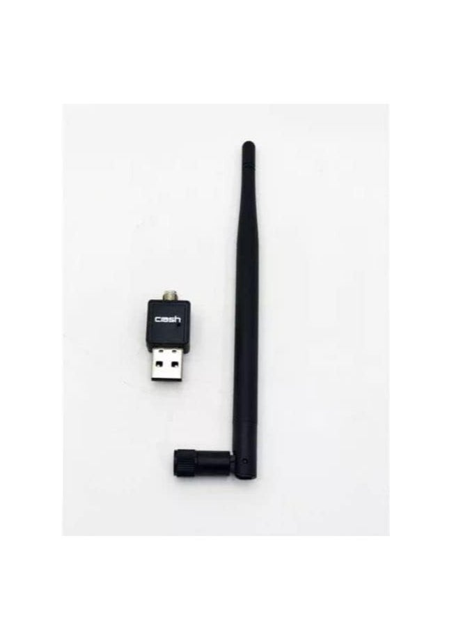 Generic USB WiFi Adapter for Network and Internet Connection, for Smart Watches, Black  - Image 1