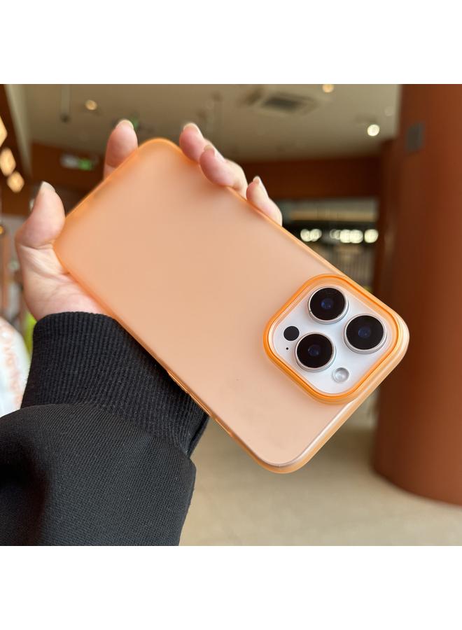 S-TOP Case For iPhone 13 Pro Soft Sandy Skin Feel Translucent PC Phone Case - Image 4