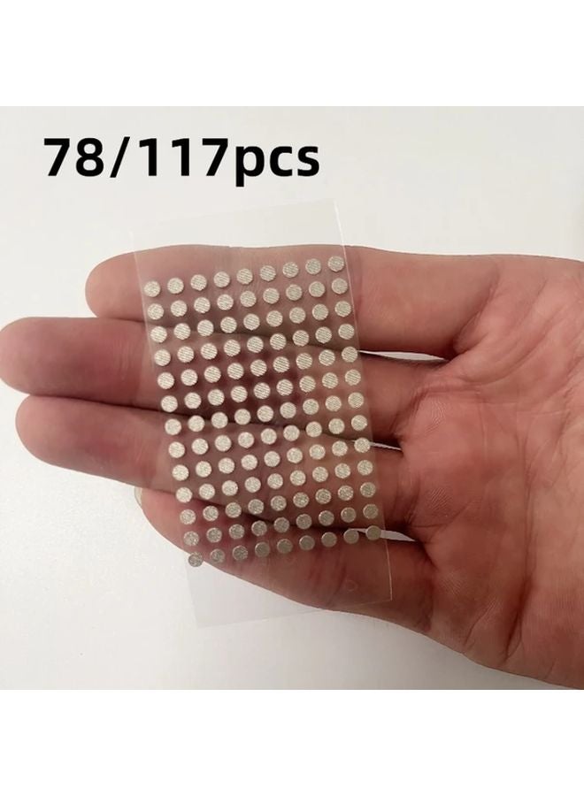 117pcs 3mm Self Adhesive Conductive Repair Patches For Xbox PS4 Controller Button Fix - Image 2