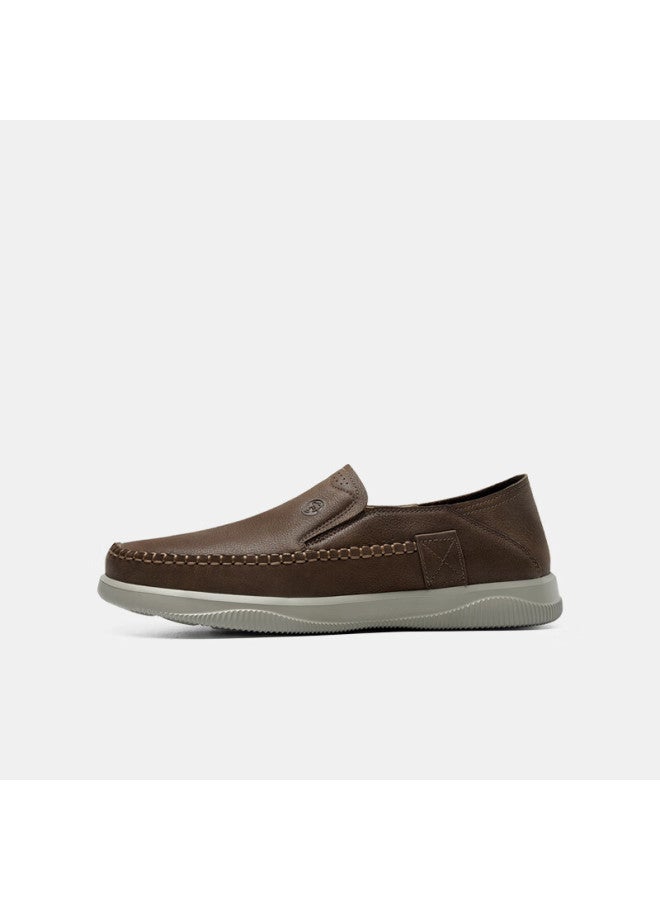 Mellen Simple Stylish Loafers Slip-on Soft Comfortable Casual Shoes Meb67282 Dark Brown 39 - Image 1