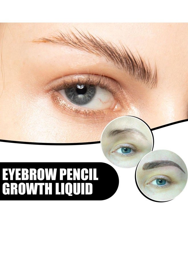 EELHOE محلول العناية بالحواجب السميكة والمجعد والنحيف 30 مل، محلول نمو الحواجب، نمو طبيعي - Image 3
