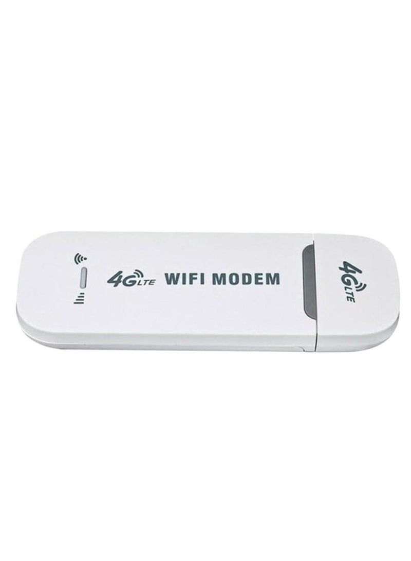 Portable USB Wifi Modem, 4G USB Modem WiFi Router USB Dongle 150Mbps with SIM Card Slot Car Hotspot Pocket Mobile WiFi - Image 2