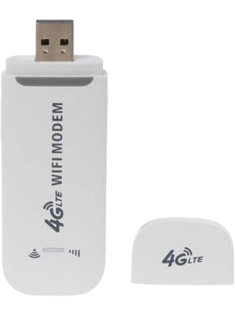 Portable USB Wifi Modem, 4G USB Modem WiFi Router USB Dongle 150Mbps with SIM Card Slot Car Hotspot Pocket Mobile WiFi - Image 4