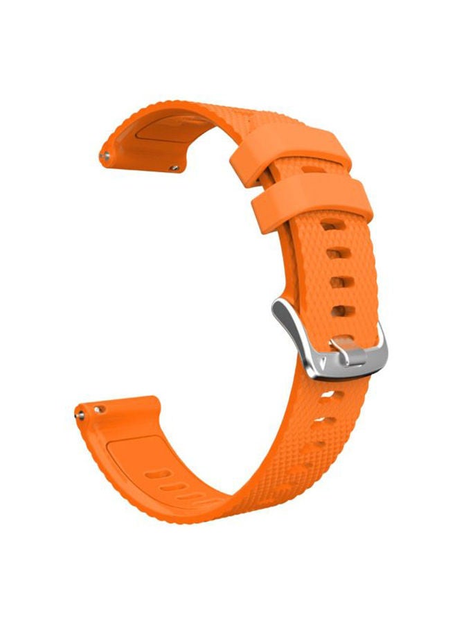 NIBEMINENT Universal Smart Watch Replacement Strap Orange