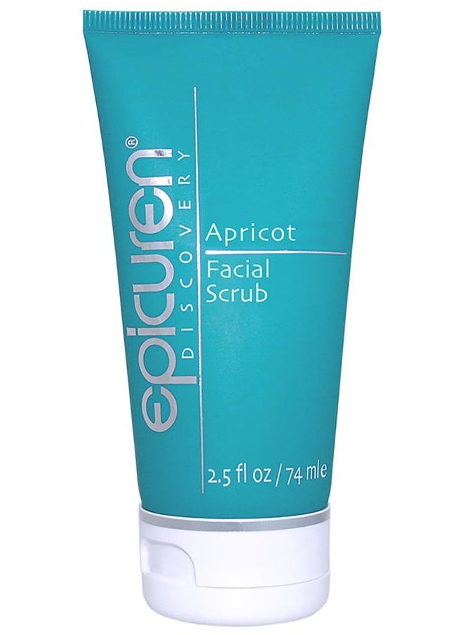 epicuren DISCOVERY Epicuren Discovery Apricot Facial Scrub, 2.5 Fl Oz Beige with dark brown flecks  - Image 1