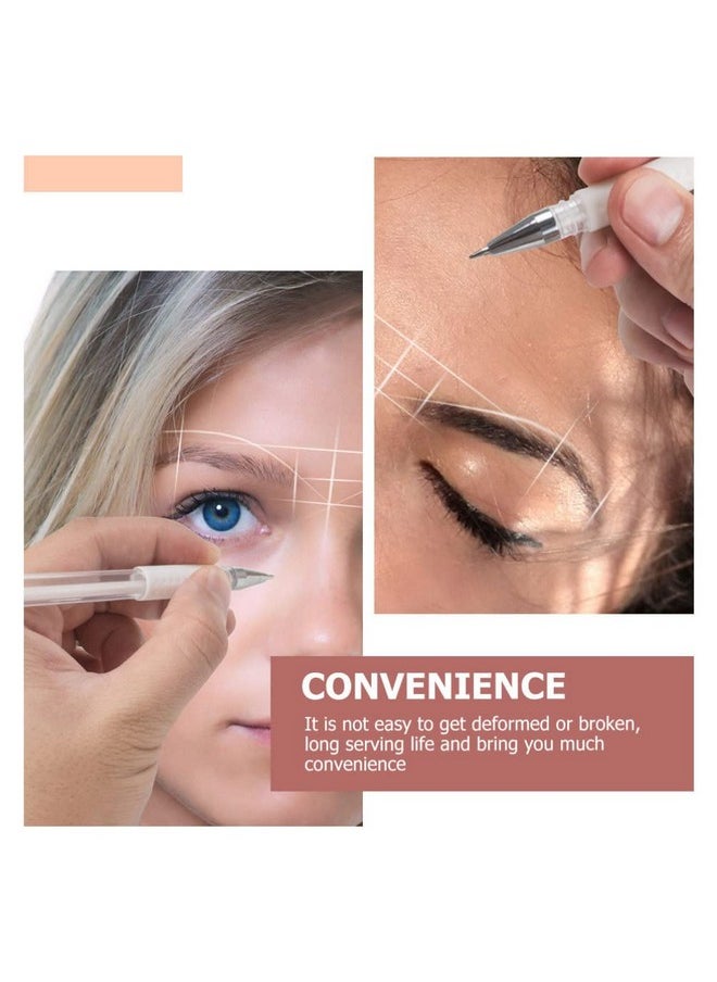 minkissy - Eyebrow Mapping Pen Microblading Eyebrow Pen Microblading Pen Pen Eyebrow Makeup Position Mapping Mark Tools for Eyebrow Lip Artists Marking Pen (4 pens + 8 replacement refills) - Image 1