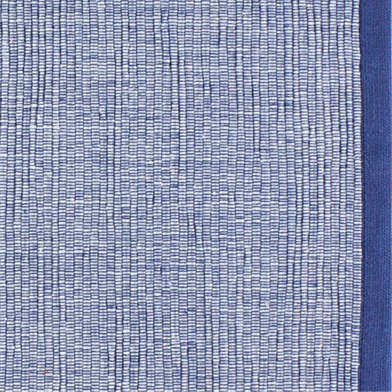 Design Imports DII French Blue Eco-Friendly Chambray Fine Ribbed Placemat 6 Piece - Image 1