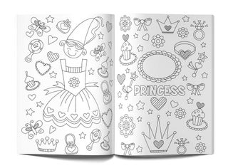 Doodle Coloring For Girls (Doodle Coloring Books) Paperback by Wonder House Books - view 5