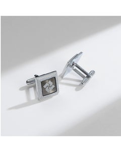 Generic Vintage Patch Copper Cufflinks, Gold-Plated Chrome-Plated Cufflinks For Men's Suits, Business Formal Shirts And Accessories  - Image 1