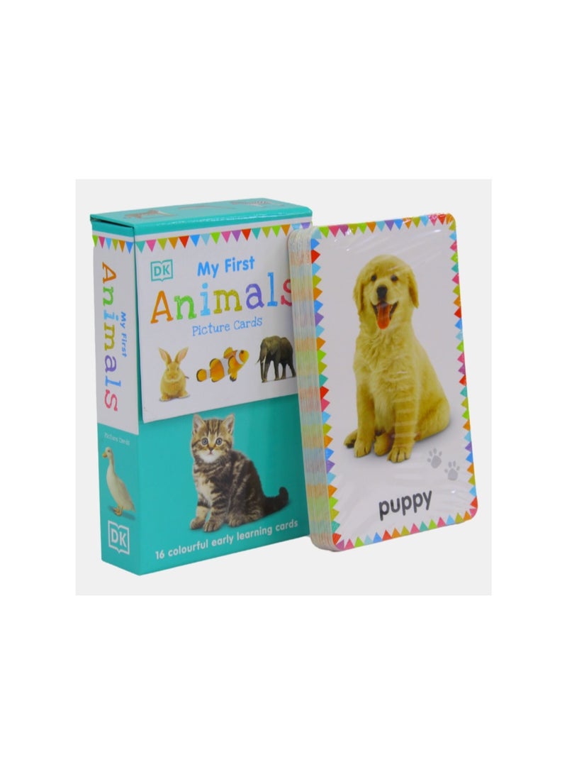 DK My First Animals: 16 Colourful Early Learning Cards - Image 1