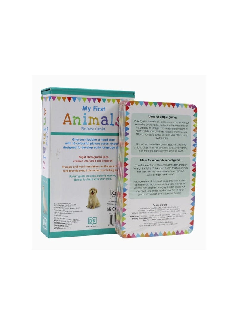 DK My First Animals: 16 Colourful Early Learning Cards - Image 2