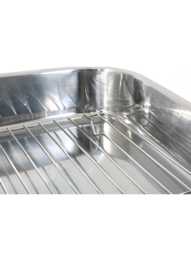 ExcelSteel طقم طهي برو 4 قطع صينية لازانيا وشواء 1 في 1 - Image 5