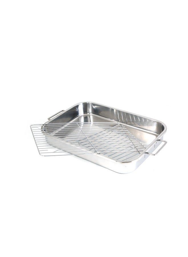 ExcelSteel طقم طهي برو 4 قطع صينية لازانيا وشواء 1 في 1 - Image 3