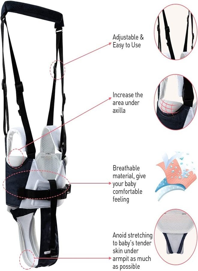 KLERICER Baby Walking Helper - Adjustable Assistant for Infant Learning With Detachable Harness for 6-36 Months (C) - Image 5
