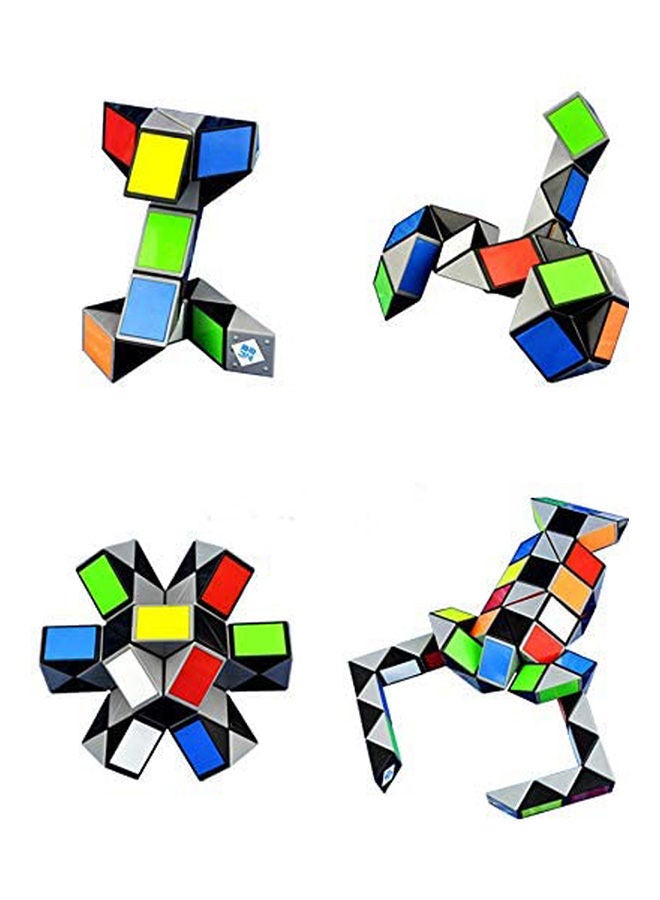 NIBEMINENT Toys Variety Magic Ruler Snake Toy Game 3D Rubik's Cube Puzzle - Image 1