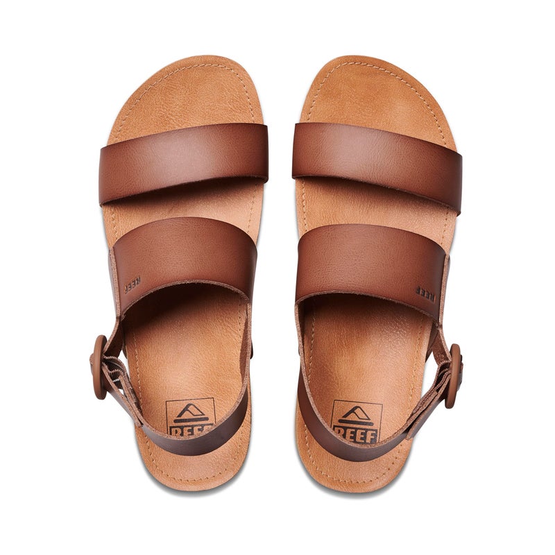 Reef Vista Hi Buckle Womens Platform Fashion Sandal, Arch Support, Ultra Soft Cushion Footbed, Espresso, 8.5 - Image 5