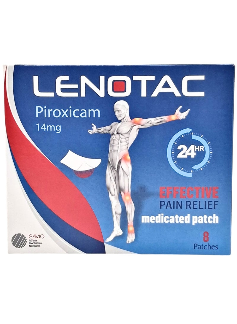 Lenotac Piroxicam 14Mg Patches 8"S