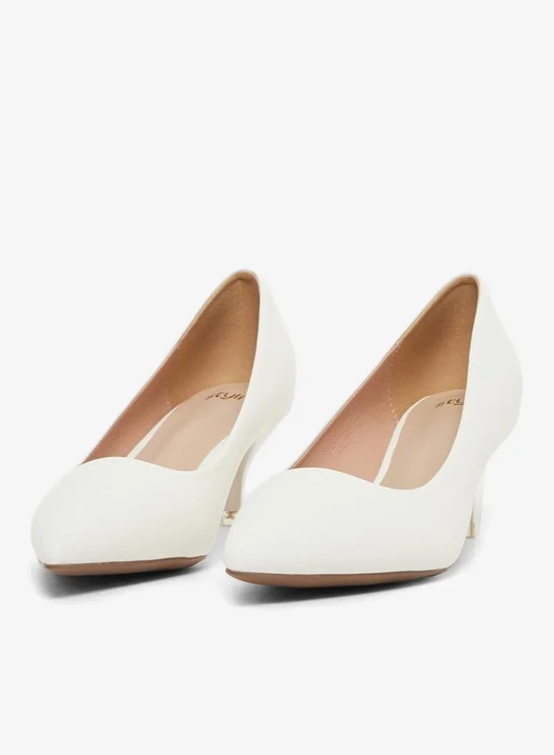 ستايلي حذاء كعب ستيليتو مدبب