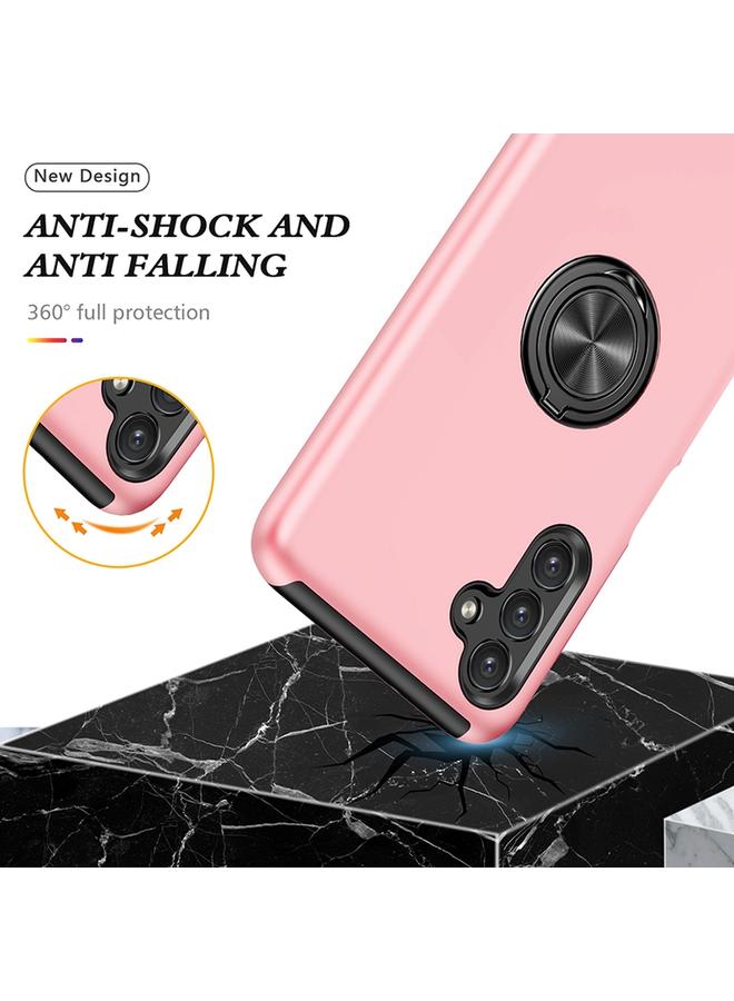 S-TOP Case For Samsung Galaxy A13 5G PC + TPU Magnetic Phone Case with Invisible Ring Holder - Image 5