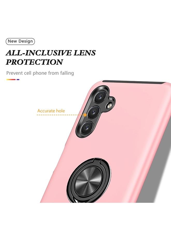 S-TOP Case For Samsung Galaxy A13 5G PC + TPU Magnetic Phone Case with Invisible Ring Holder - Image 4