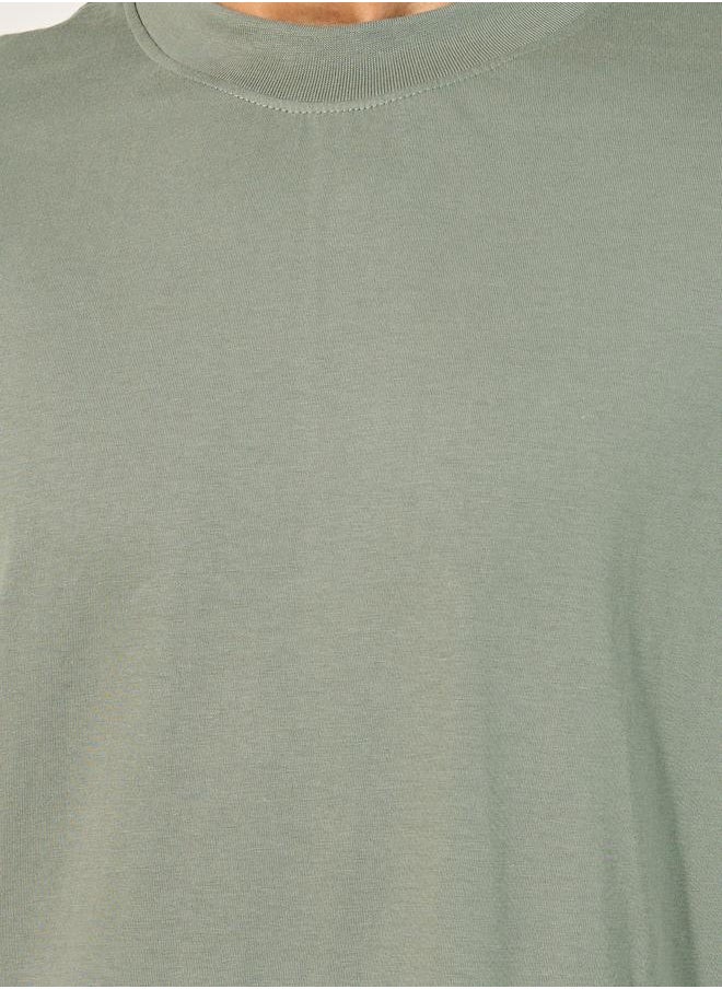 Styli Styli Men Solid Oversized T-Shirt  - Image 3