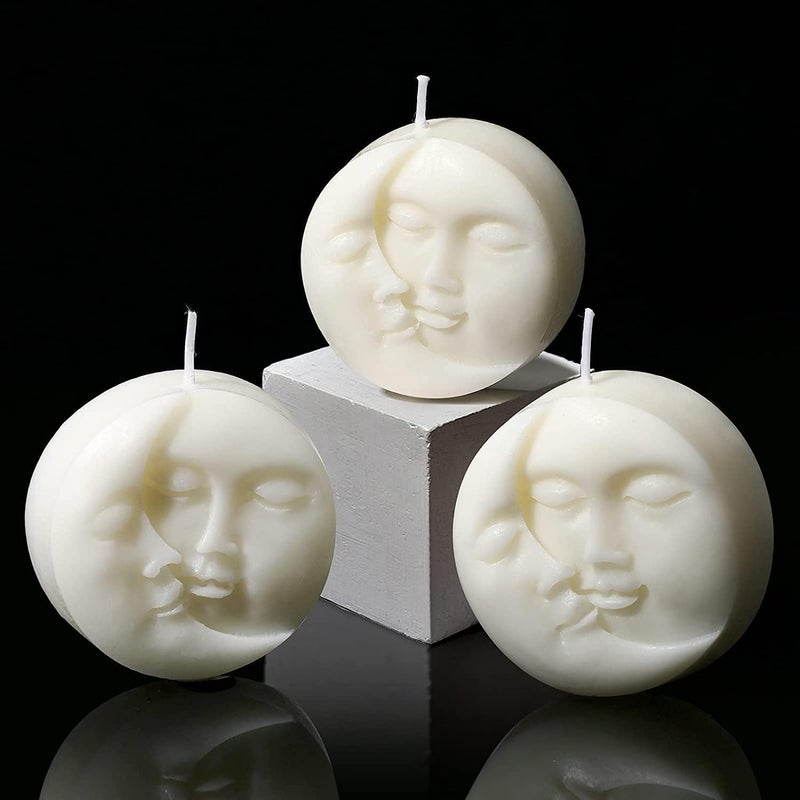 ARTOOL Sun & Moon Candle Silicone Molds Geometric Shape Abstract Architectural Candle Mold, Sett of 1 (AA6) - Image 2