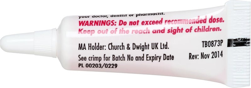Orajel Mouth Gel, Denture and Ulcer Relief, Fast Acting Oral Care Treatment, Benzocaine 10%, 5.3g - Image 3