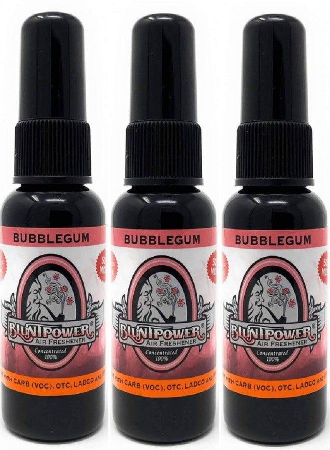 Blunt Power High Concentrated Air Freshener, Bubble Gum, 1.5oz, 3 Packs