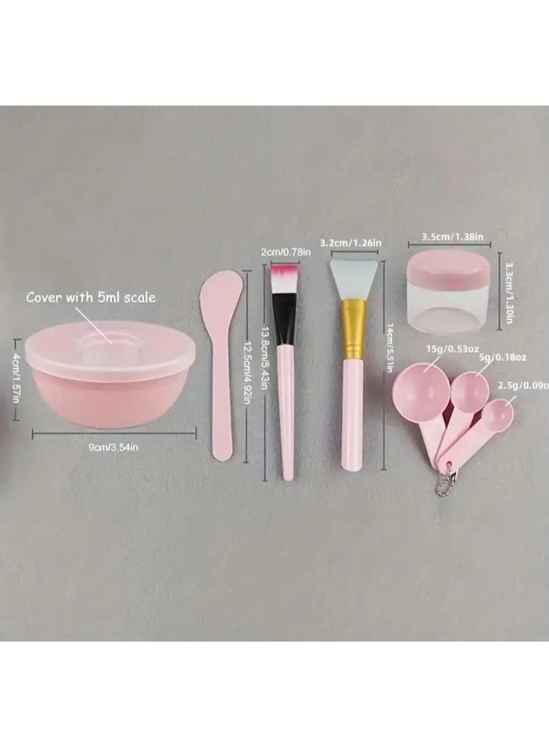 BOLREUS 7-Piece Facial Mask Tool Kit, Facial Cleansing Tools, Mixing Bowl, Luxury Facial Care Tool. - Image 2