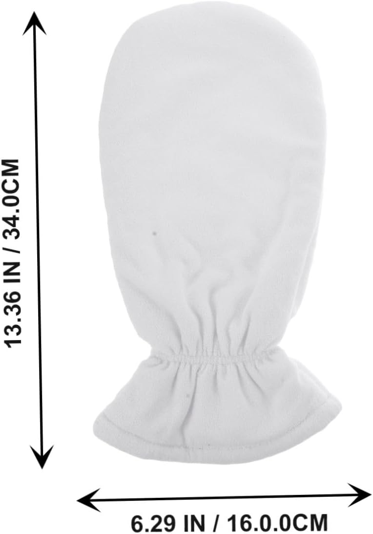 Wax Gloves 1 Pair Thickened Spa Hand Care Gloves with Essential Oil Moisturizing for Female Skin Care at Home and Salon Use 30x15cm Thermal Insulation - Image 2