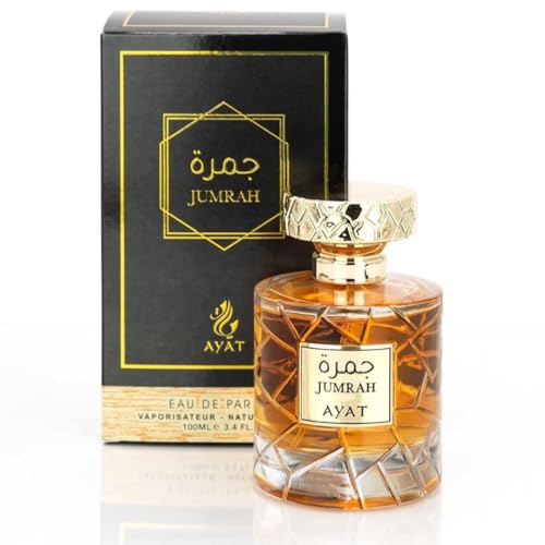 AYAT PERFUMES JUMRAH Perfume 100ml Made in Dubai With Spice Notes Amber Vanilla Cinnamon and Woody - Oriental EDP Perfect For Women and Men - Image 1