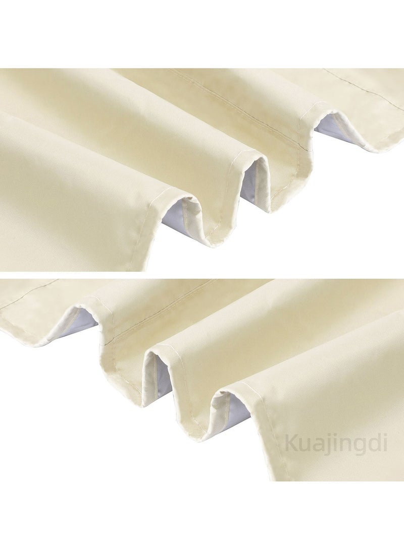 Kuajingdi Indoor and outdoor patio living room Corner sofa furniture cover, dustproof windproof waterproof 420D oxford fabric protective equipment  - Image 3