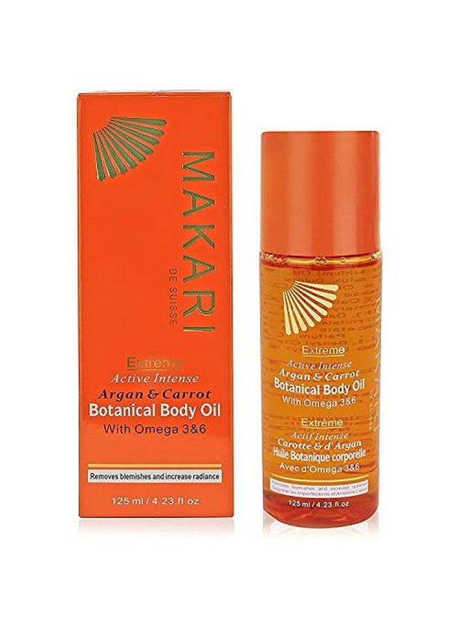 Makari زيت الجسم النباتي المكثف النشط من أكاري إكستريم (125 مل)؛ ينعم البشرة ويرطبها ويجددها؛ يساعد على التخلص من العلامات والبقع والعيوب؛ يوصى به لجميع أنواع البشرة - Image 1