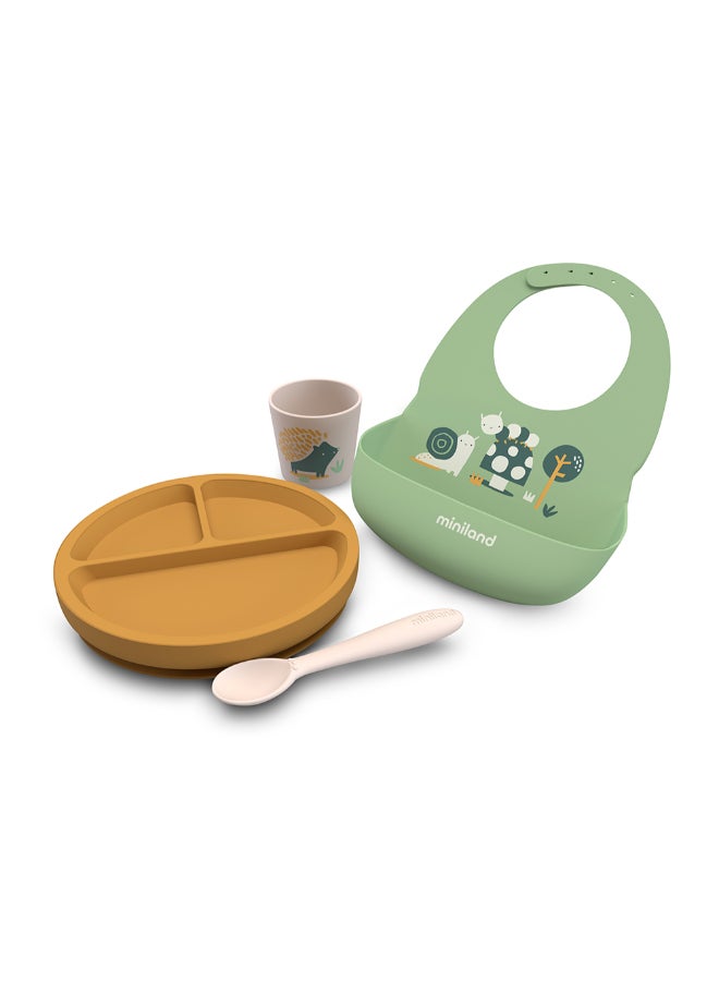 Miniland Silicone BLW Set Garden - Image 1