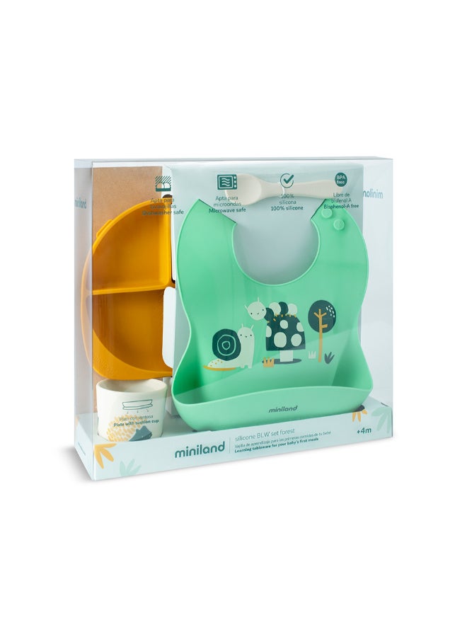 Miniland Silicone BLW Set Garden - Image 2