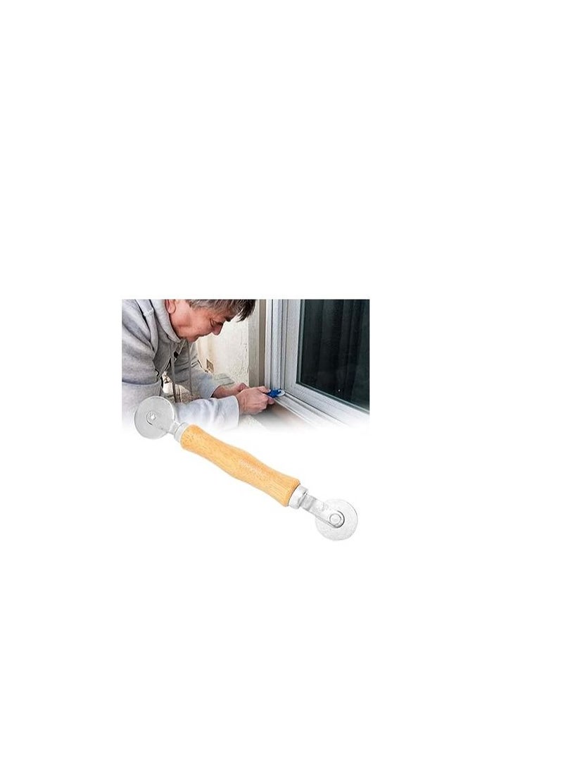 AQSON Screen Rolling Tool, Wear Resistance Window Screen Roller High Hardness for Window Screens for Terrace Screens for Sliding Screen Doors  - Image 2