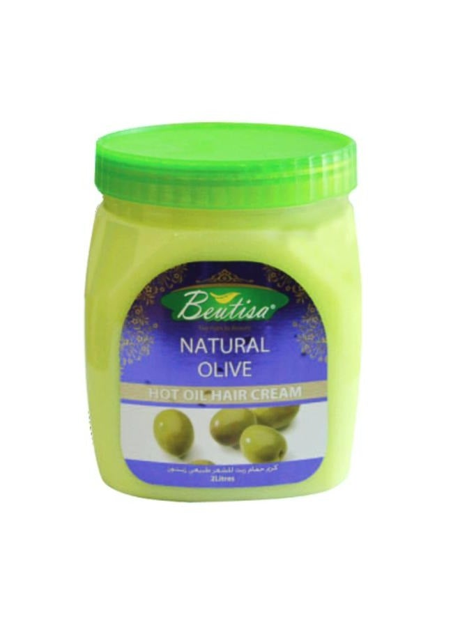 BEUTISA Natural Oilv HOT OIL Hair Cream 2 Litres