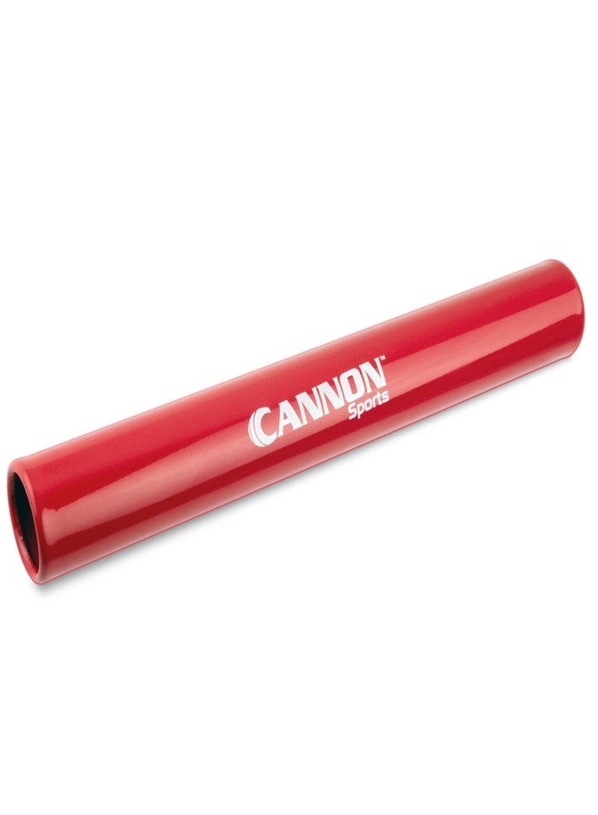 Cannon Sports Aluminum Track Relay Baton for Running, Training & Track and Field Gifts (Red) - Image 1