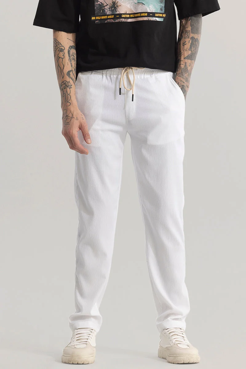 SNITCH Comfortrend White Pant